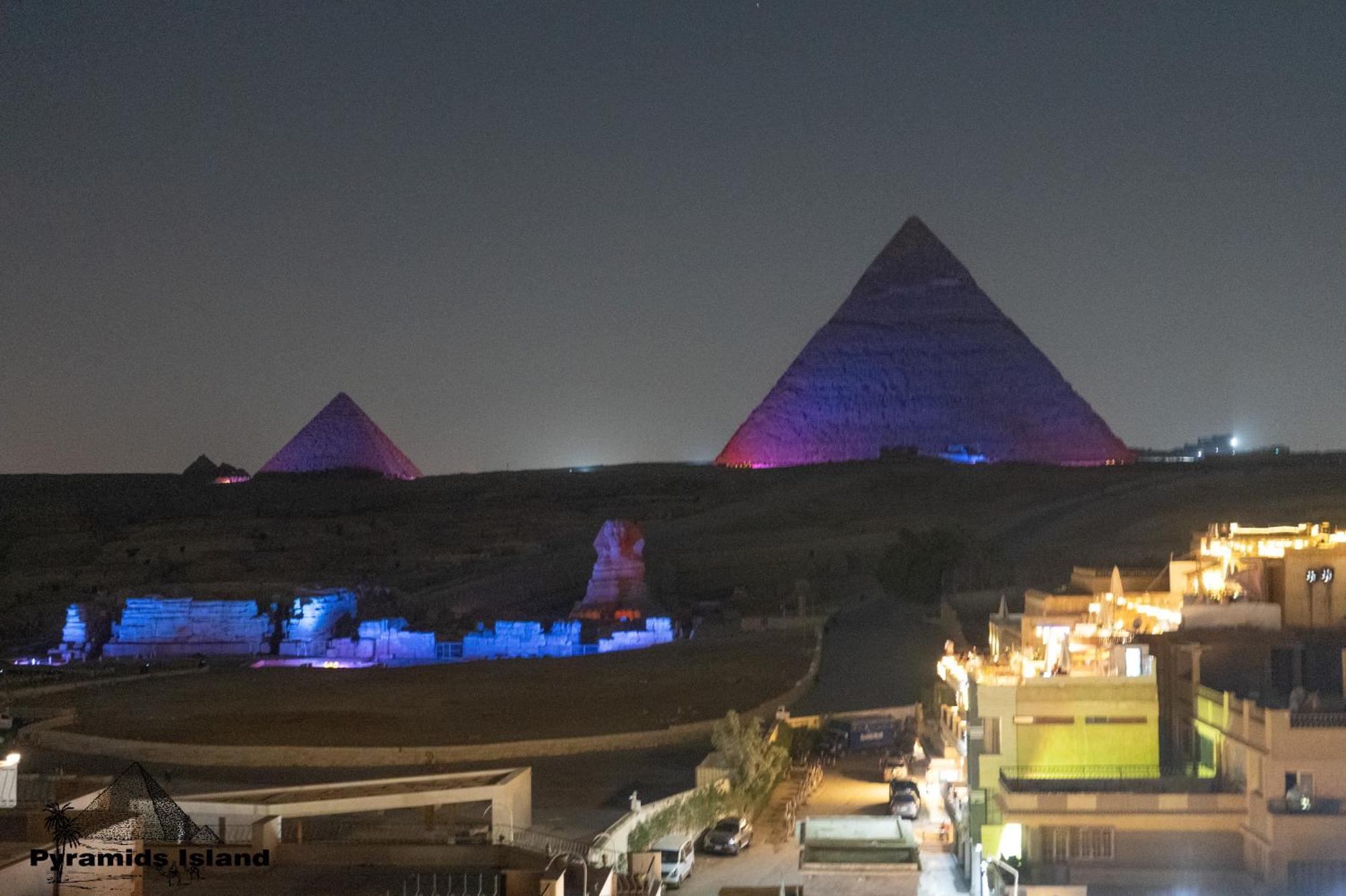 Pyramids Island Bed & Breakfast Kafrat al Jabal Ngoại thất bức ảnh