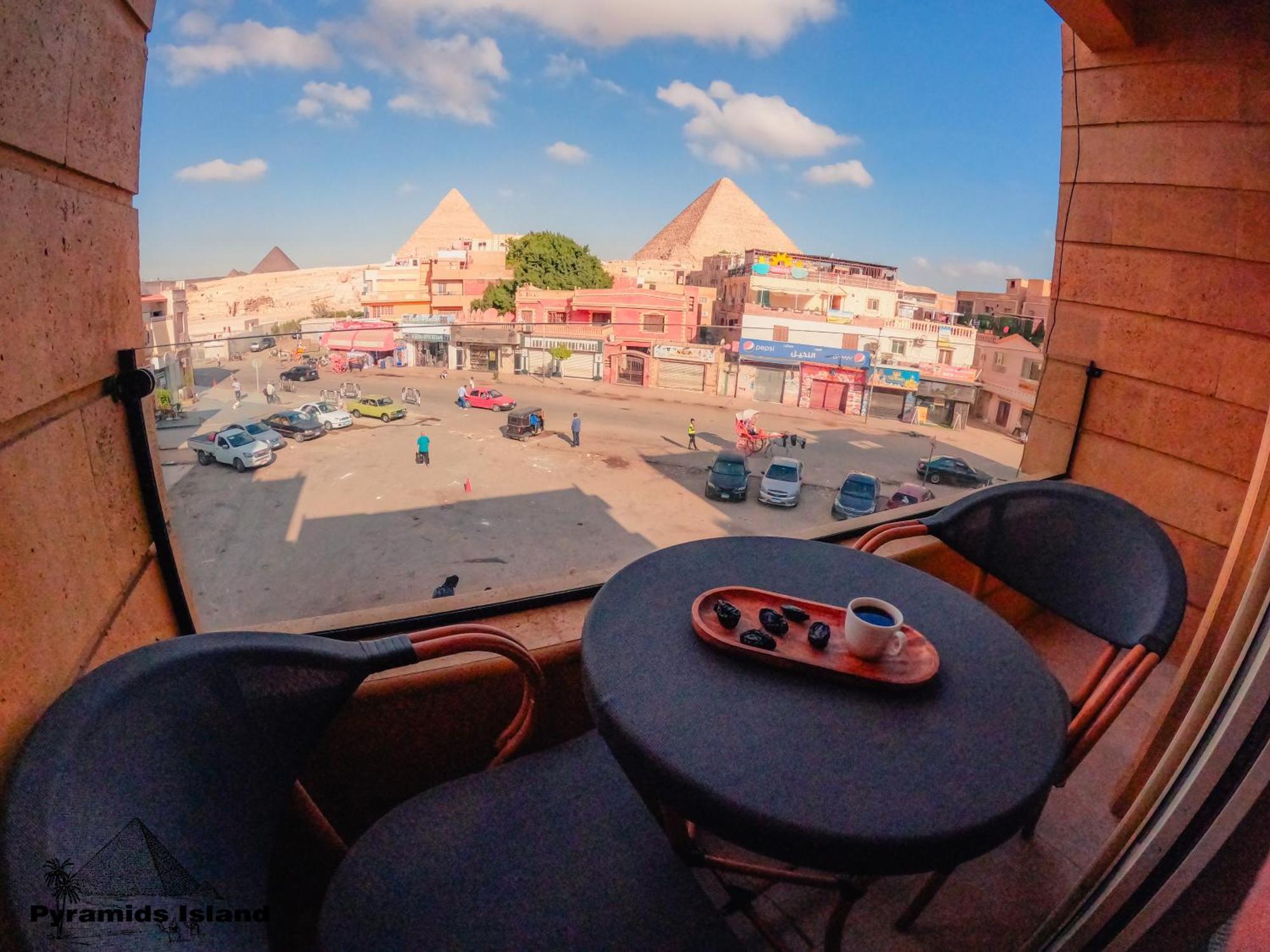 Pyramids Island Bed & Breakfast Kafrat al Jabal Ngoại thất bức ảnh