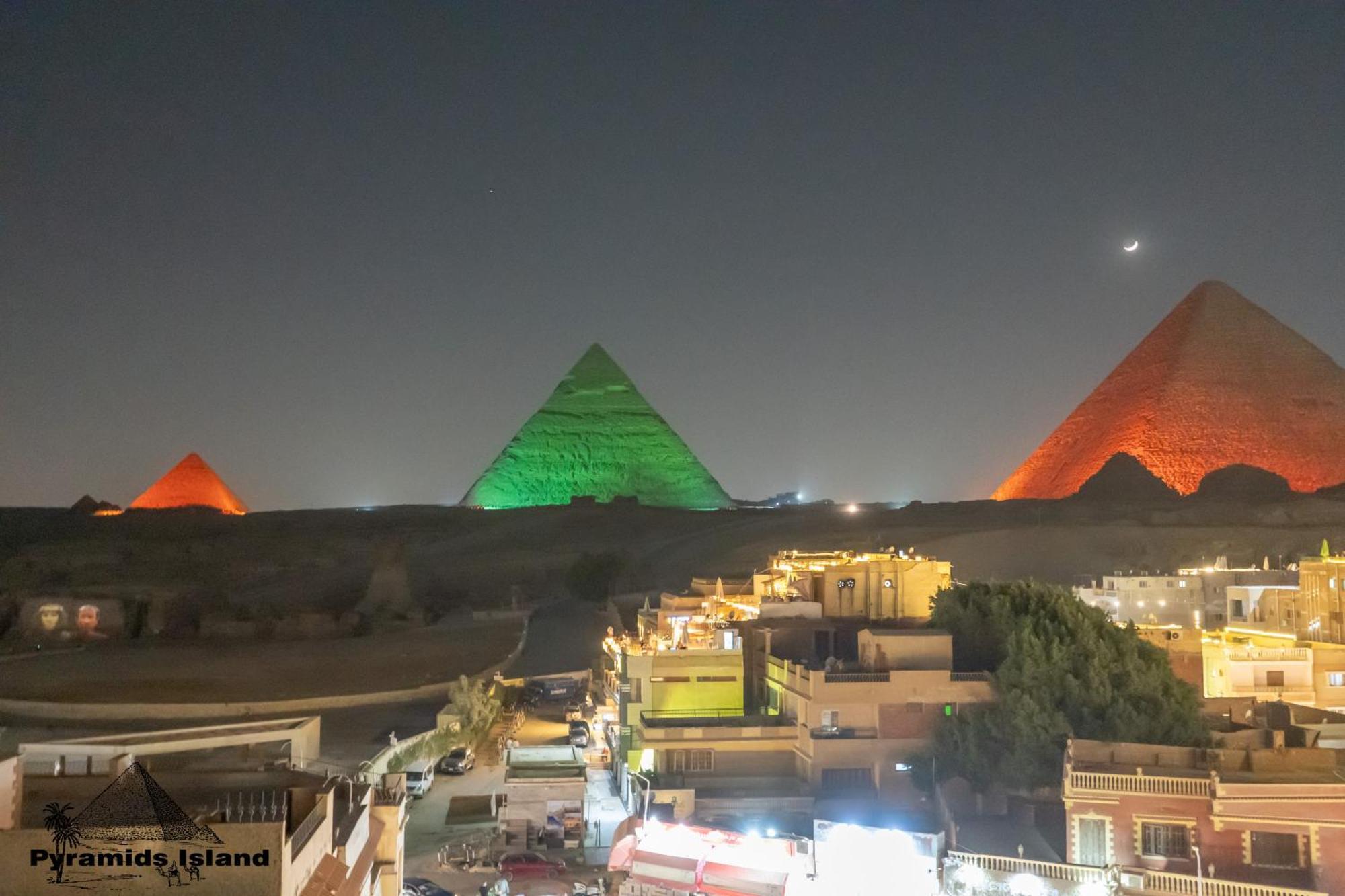 Pyramids Island Bed & Breakfast Kafrat al Jabal Ngoại thất bức ảnh