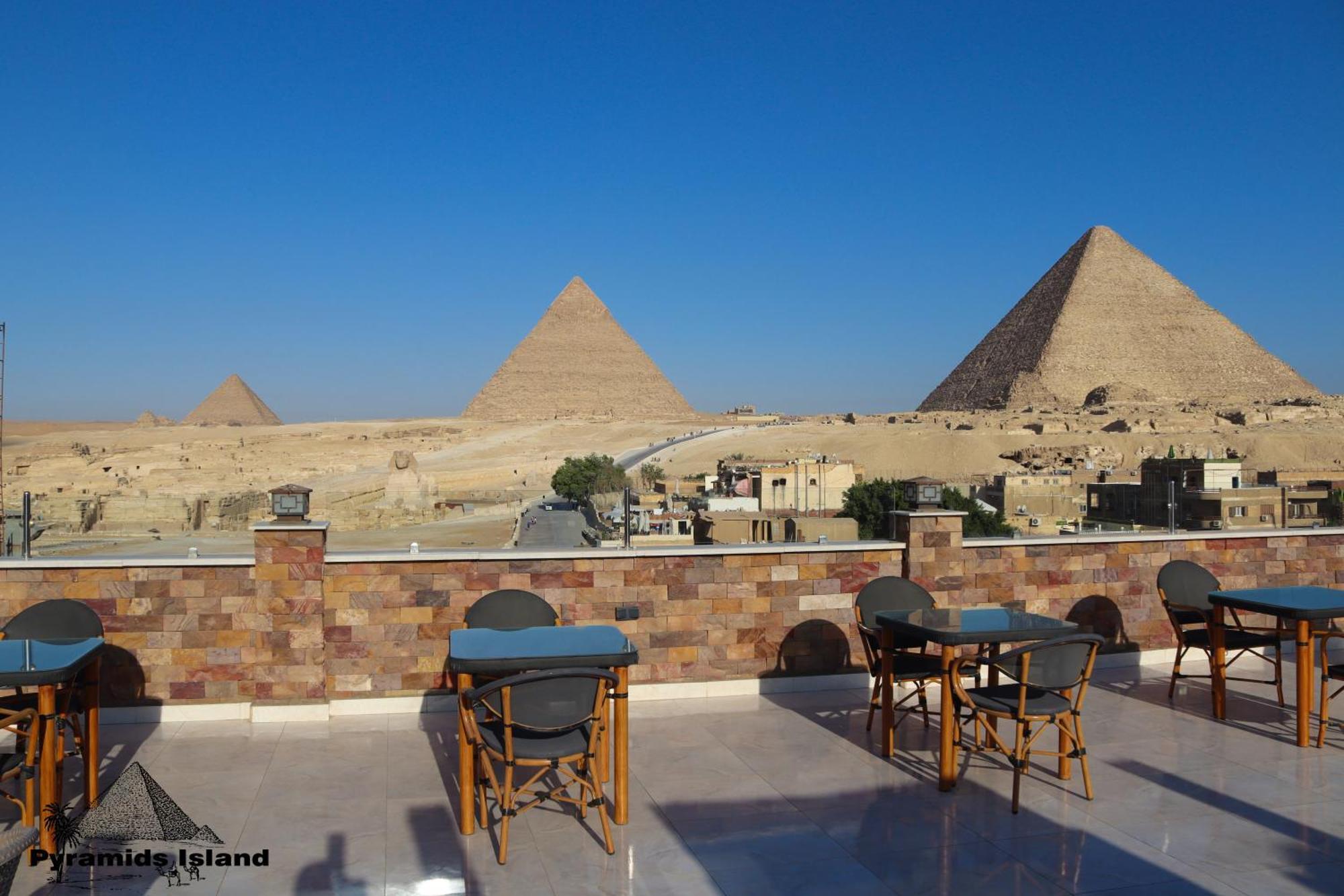 Pyramids Island Bed & Breakfast Kafrat al Jabal Ngoại thất bức ảnh