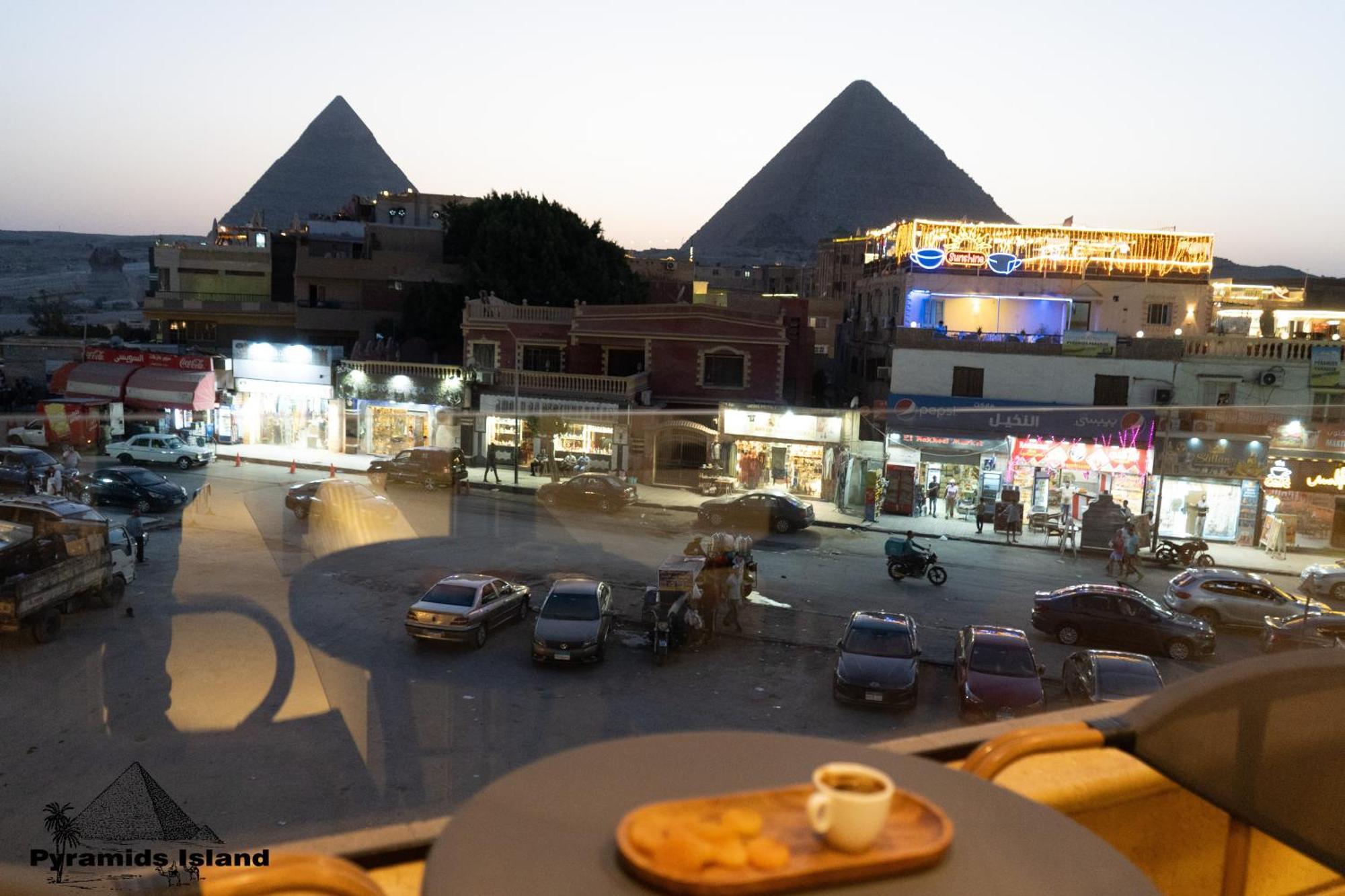 Pyramids Island Bed & Breakfast Kafrat al Jabal Ngoại thất bức ảnh