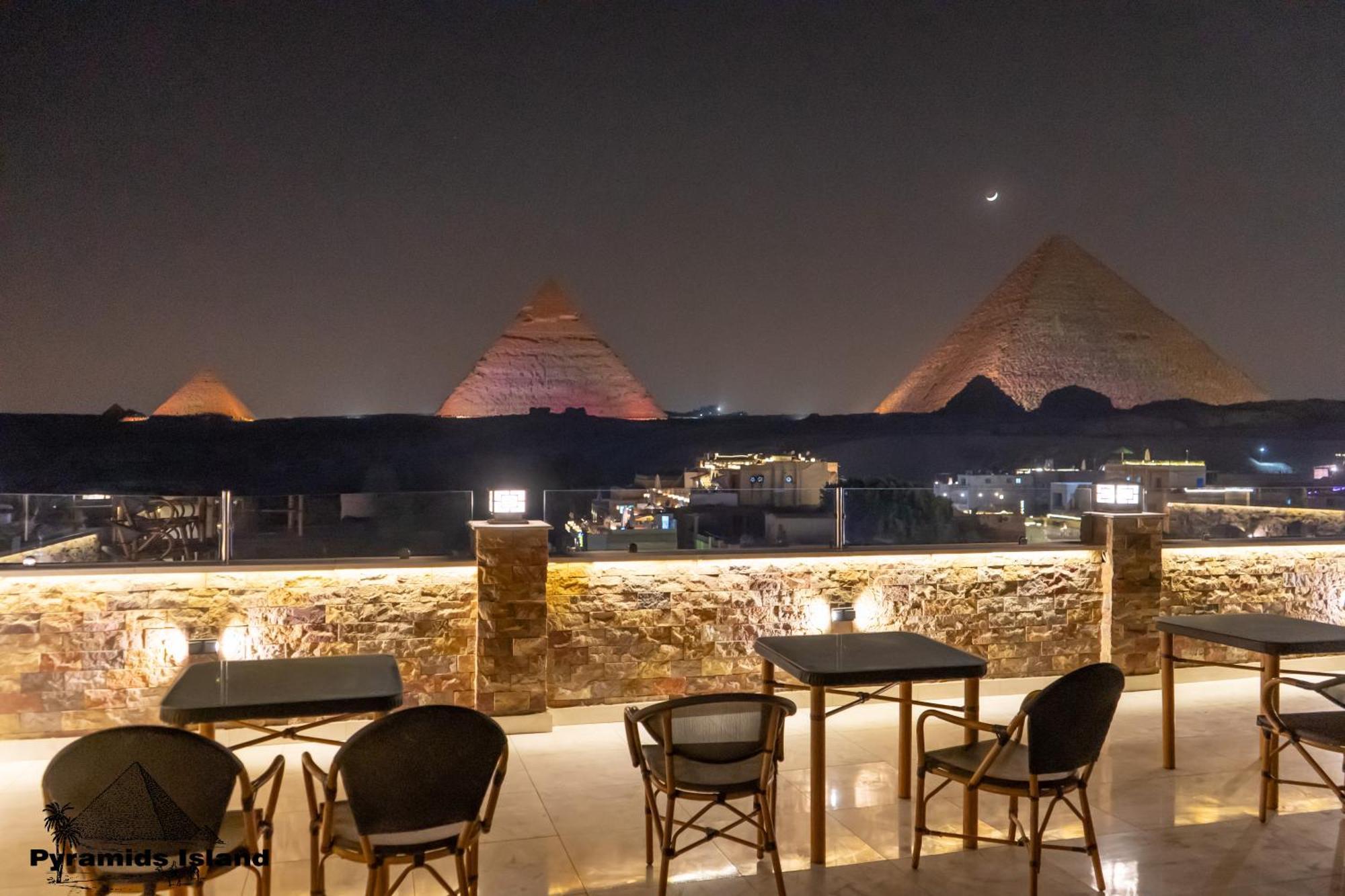 Pyramids Island Bed & Breakfast Kafrat al Jabal Ngoại thất bức ảnh