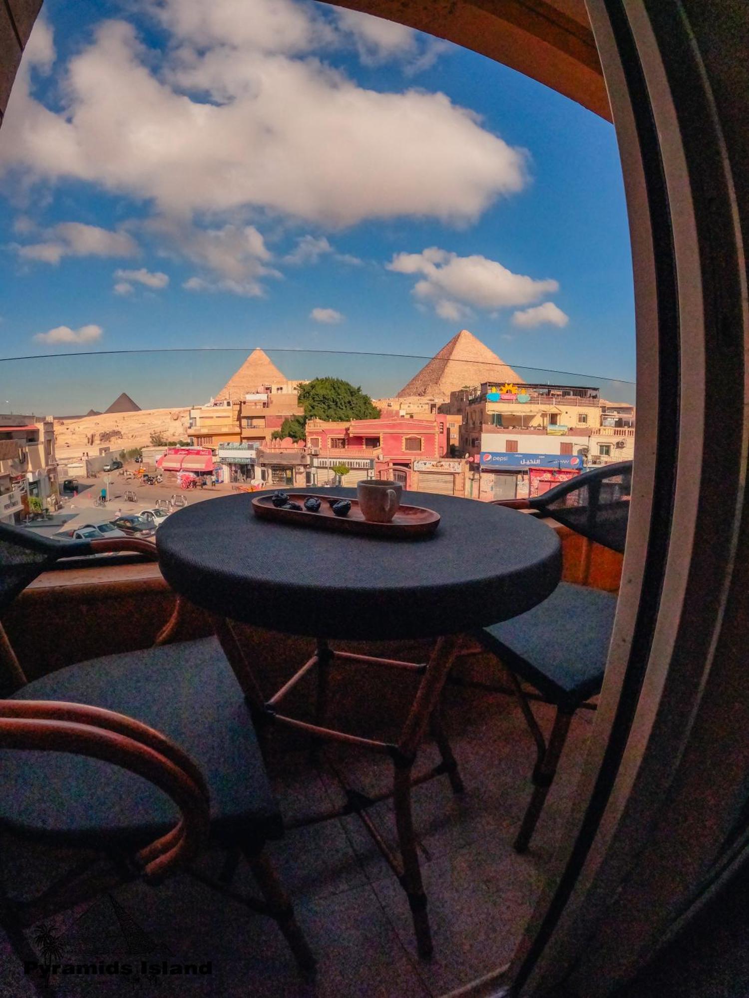 Pyramids Island Bed & Breakfast Kafrat al Jabal Ngoại thất bức ảnh