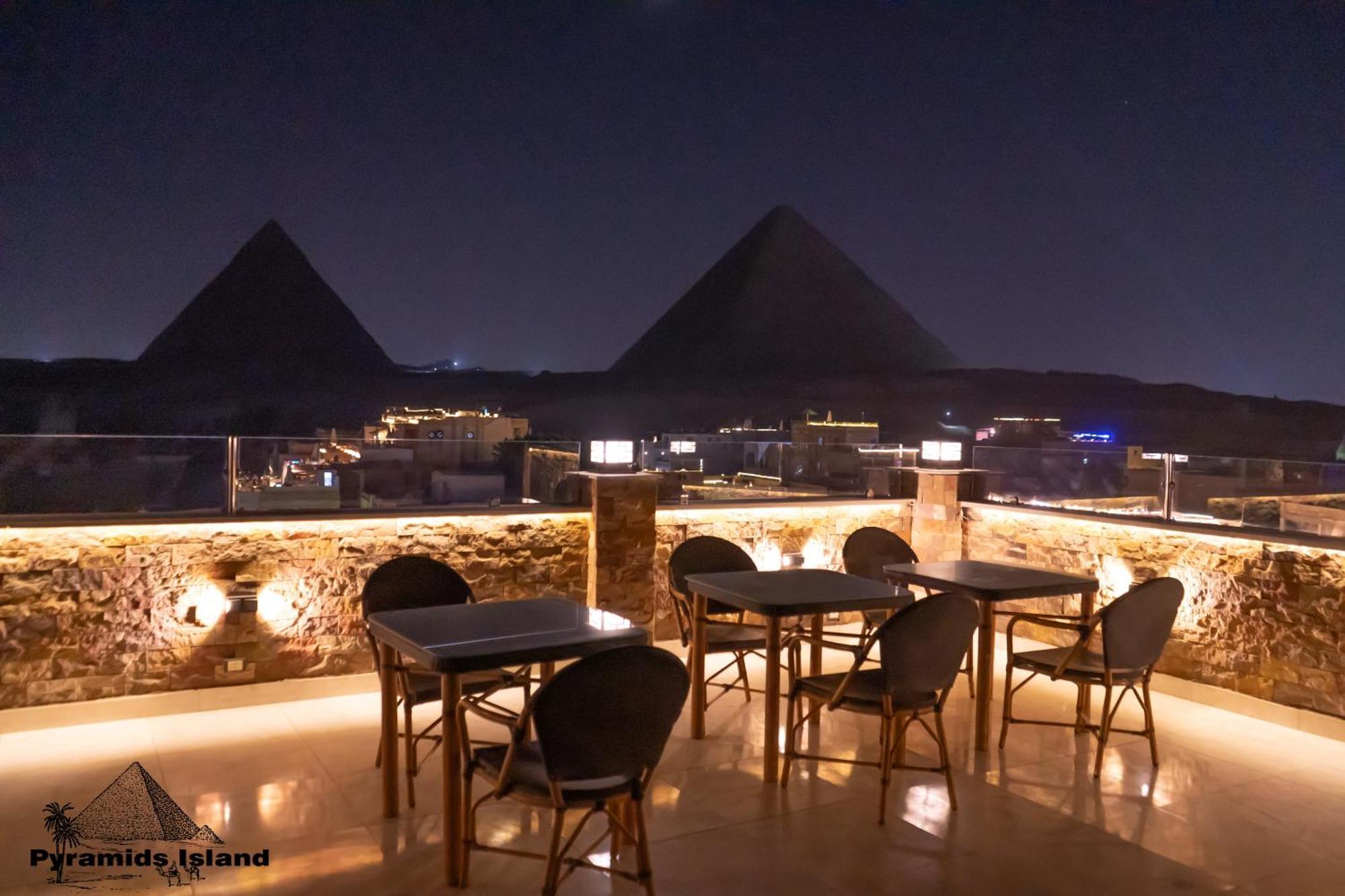 Pyramids Island Bed & Breakfast Kafrat al Jabal Ngoại thất bức ảnh