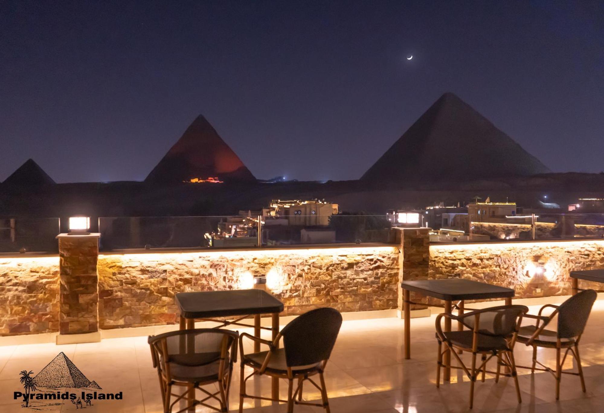 Pyramids Island Bed & Breakfast Kafrat al Jabal Ngoại thất bức ảnh
