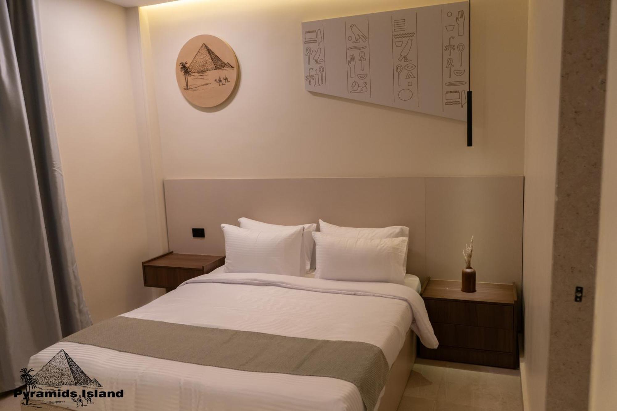 Pyramids Island Bed & Breakfast Kafrat al Jabal Ngoại thất bức ảnh