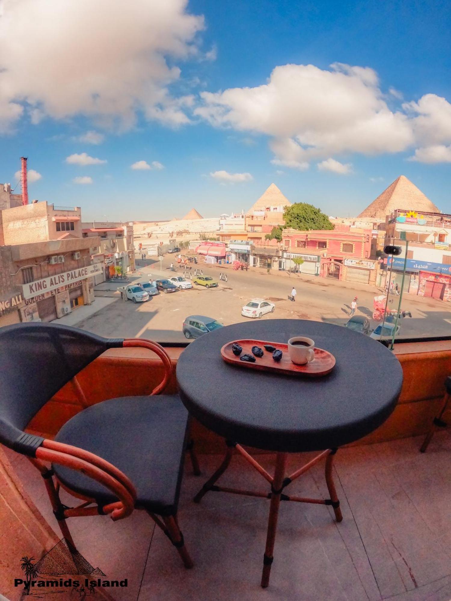 Pyramids Island Bed & Breakfast Kafrat al Jabal Ngoại thất bức ảnh