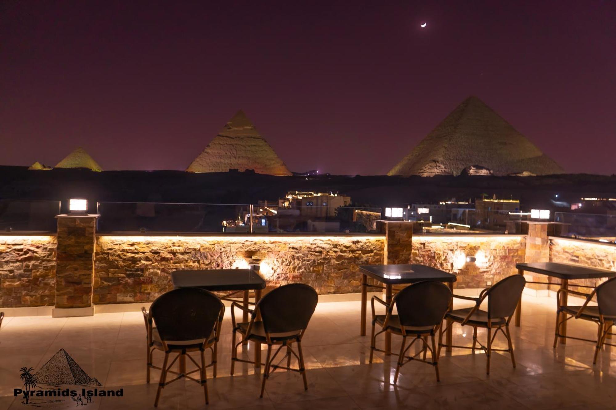 Pyramids Island Bed & Breakfast Kafrat al Jabal Ngoại thất bức ảnh
