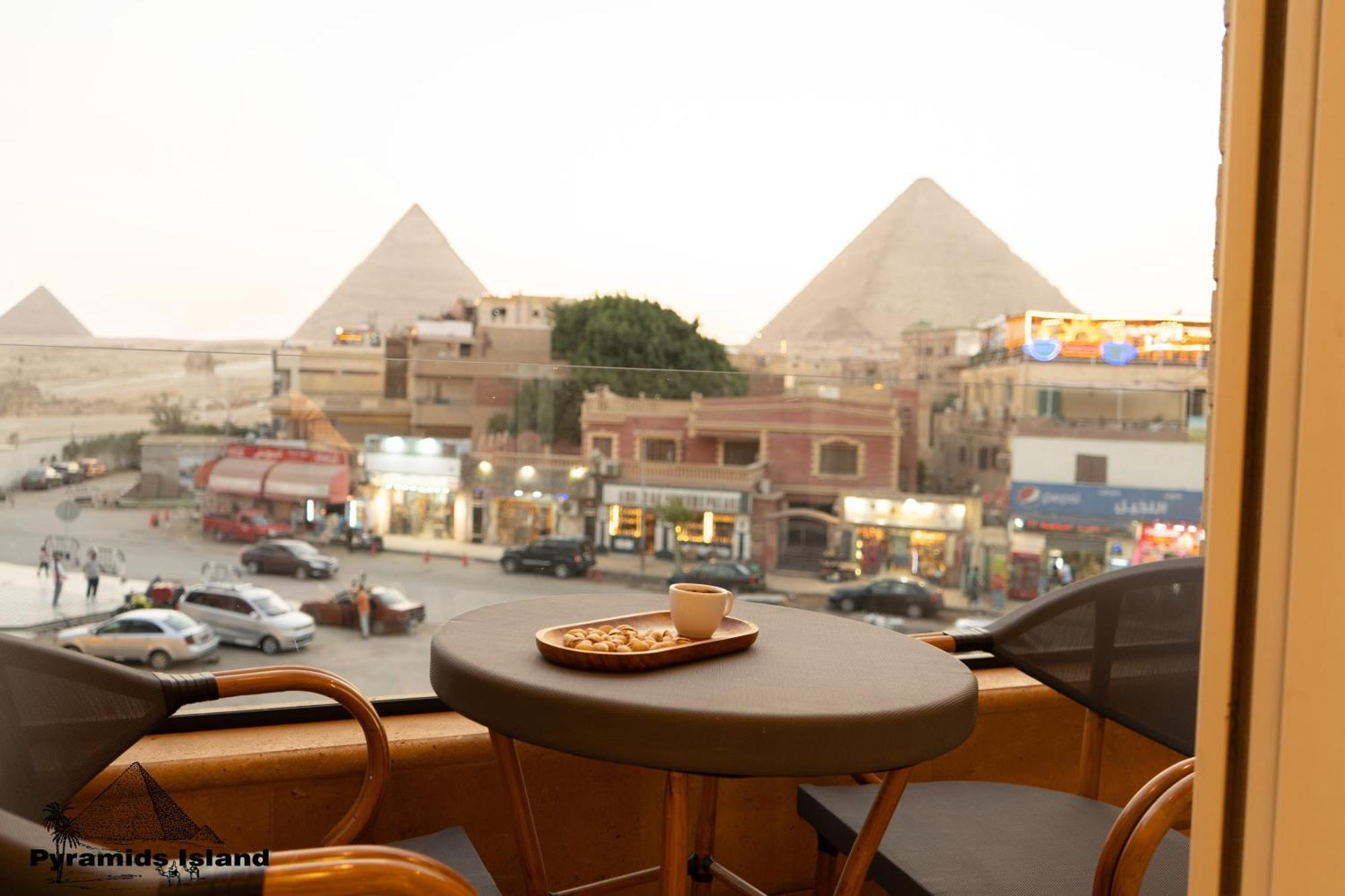 Pyramids Island Bed & Breakfast Kafrat al Jabal Ngoại thất bức ảnh