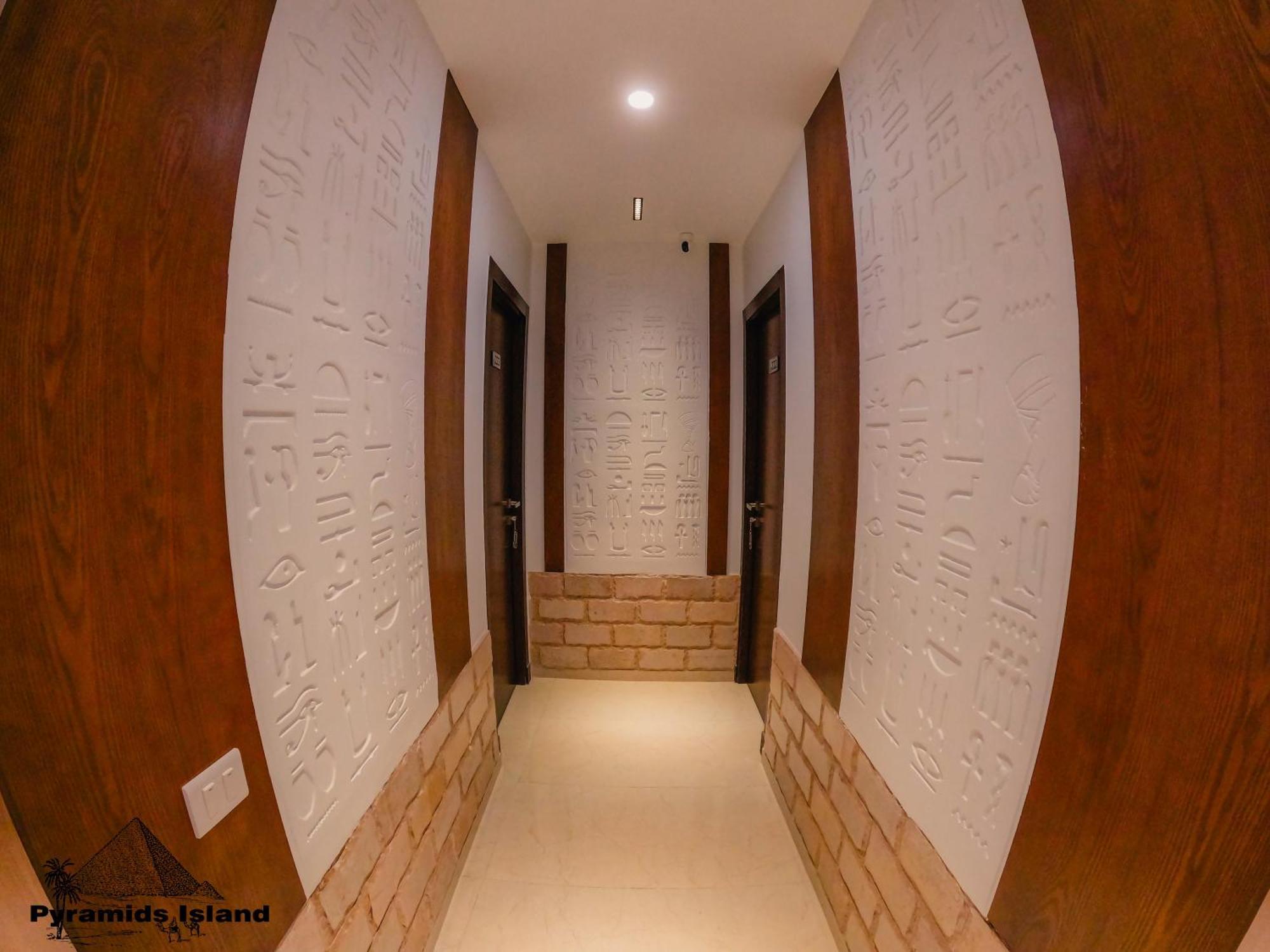 Pyramids Island Bed & Breakfast Kafrat al Jabal Ngoại thất bức ảnh