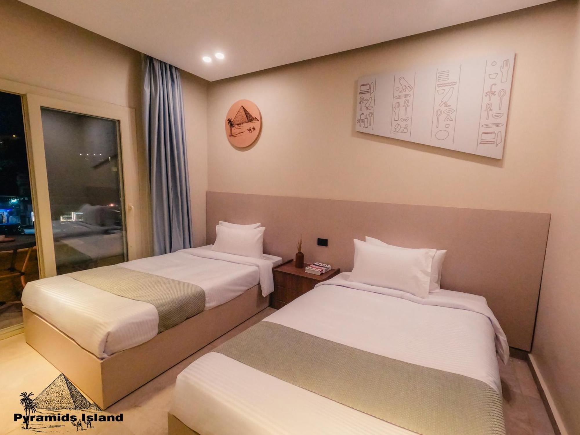 Pyramids Island Bed & Breakfast Kafrat al Jabal Ngoại thất bức ảnh