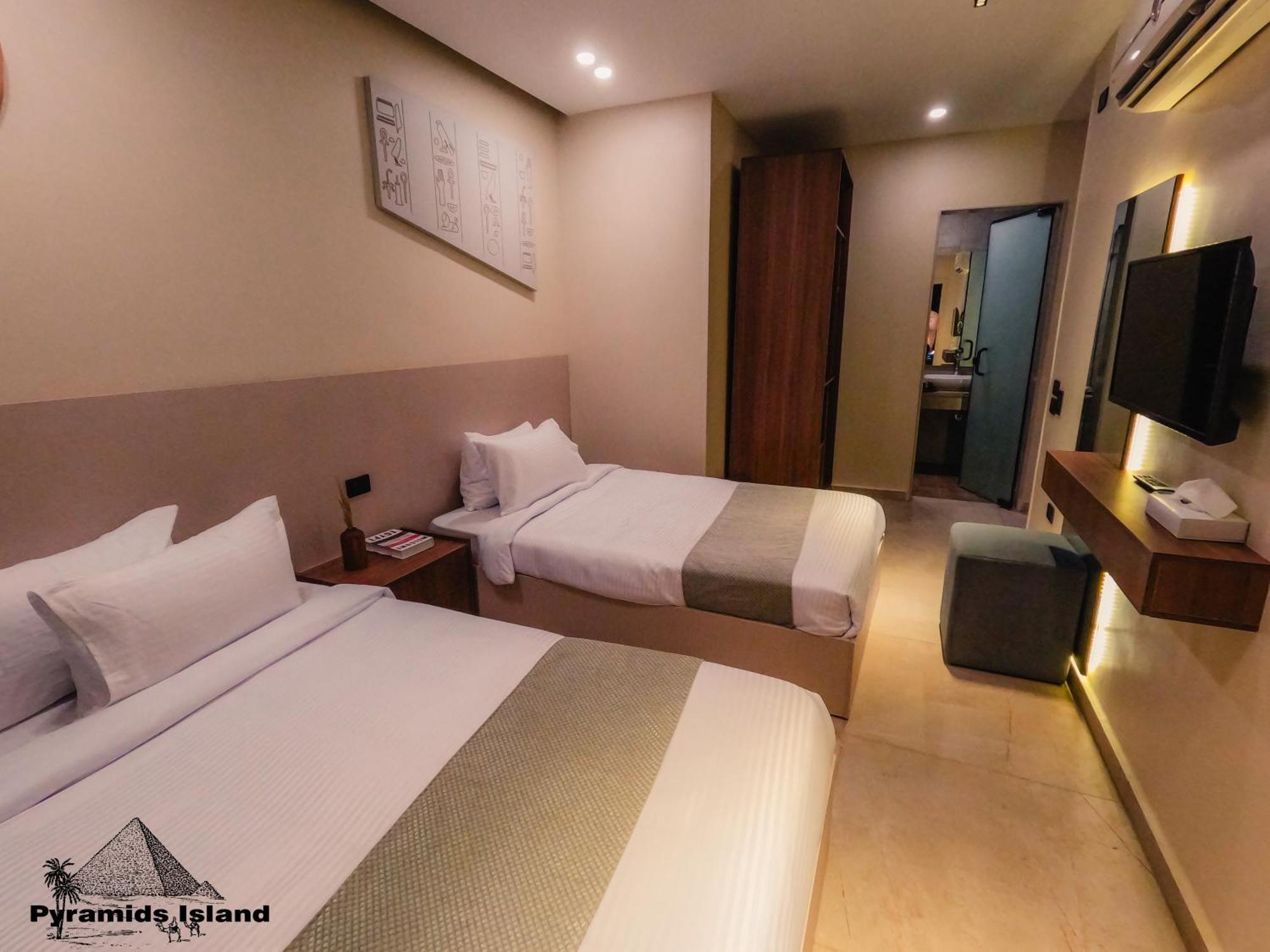 Pyramids Island Bed & Breakfast Kafrat al Jabal Ngoại thất bức ảnh