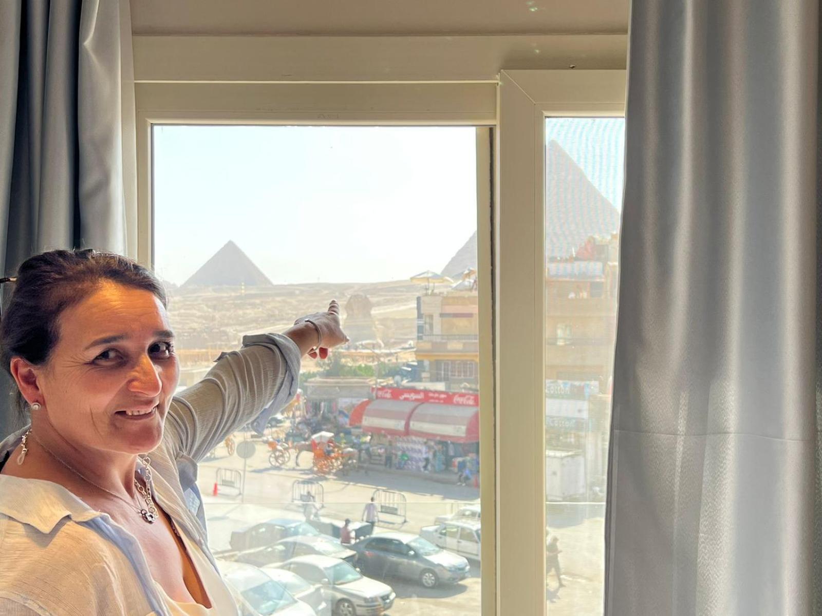 Pyramids Island Bed & Breakfast Kafrat al Jabal Ngoại thất bức ảnh